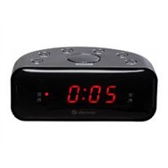 radio despertador denver alarma dual negro (cr-430mk2)