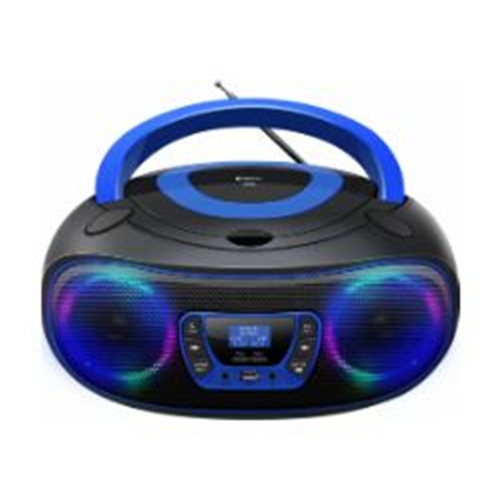 radio cd denver dab+/fm mp3 bt usb azul (tdb-212bu)