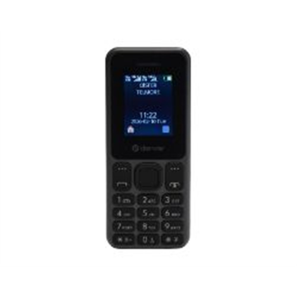 teléfono móvil denver 1.77" dual sim negro (fas-1880l)