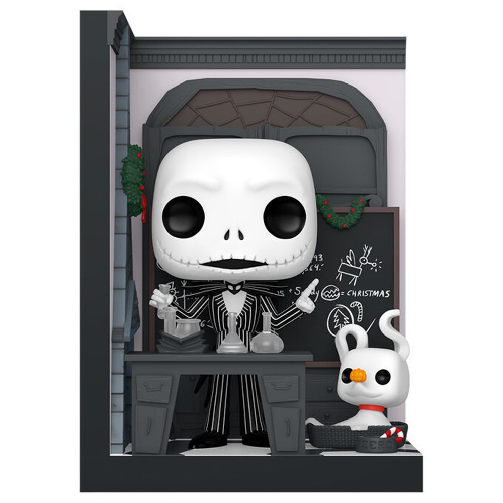 figura pop nooks disney pesadilla antes de navidad jack skellington in jack's room