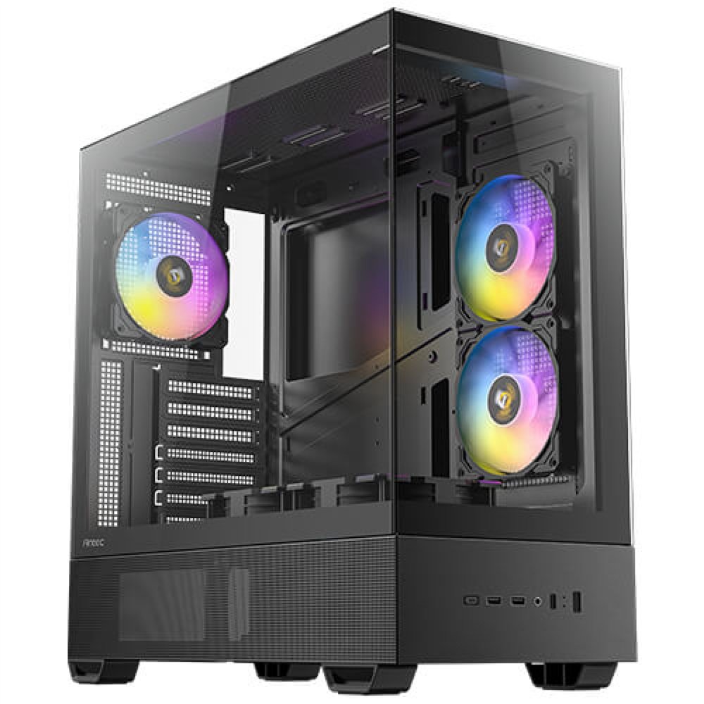 antec cx705 argb midi tower negro
