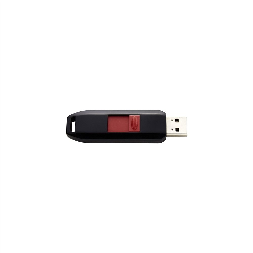 memoria usb 2.0 intenso 3511490 business 64gb negro rojo 3511490