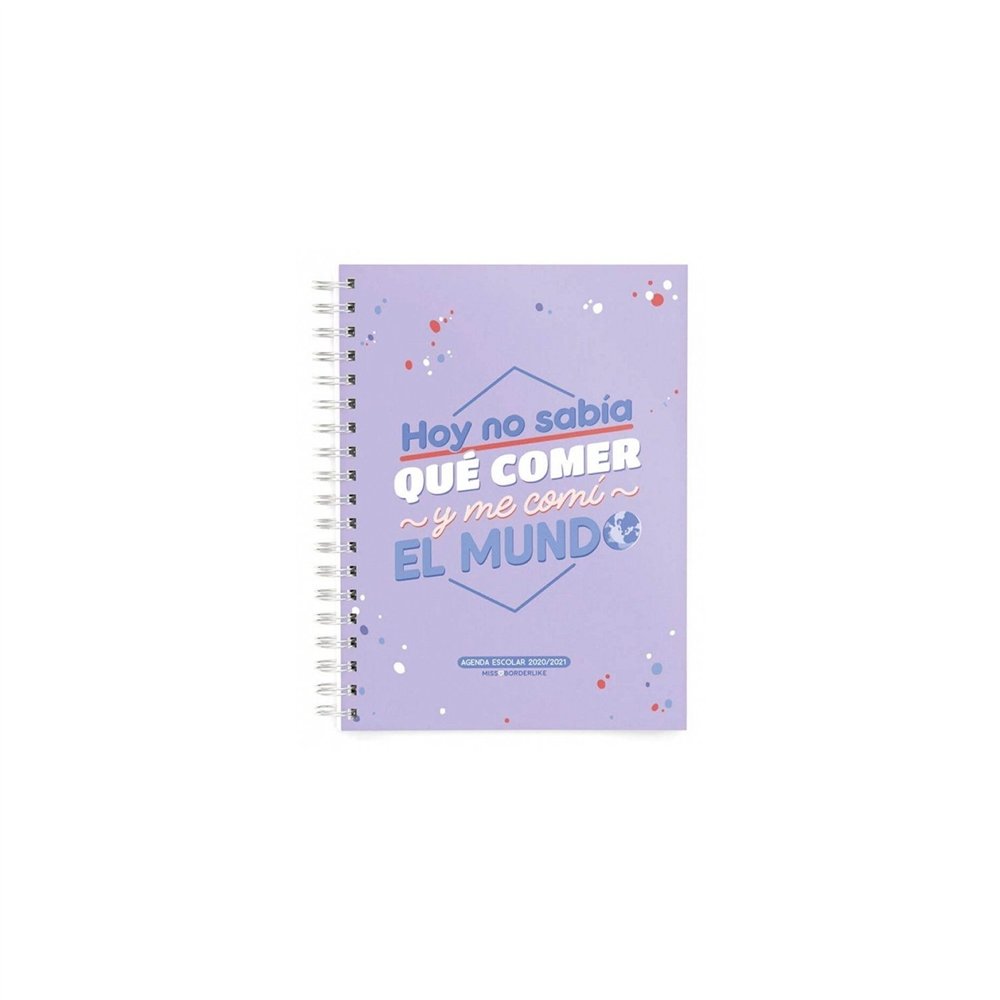 agenda escolar miquel rius 213mm sept 20 agosto 21 90g m2 semana vista 26019