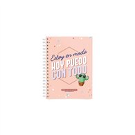 agenda escolar miquel rius 213mm sept 20 agosto 21 90g m2 miss borderlike puedo con todo 26020