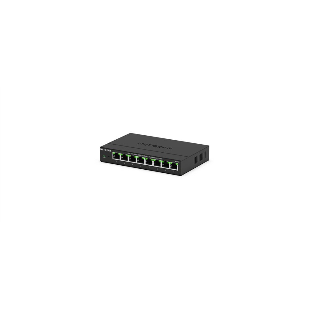 netgear ms308 no administrado 2.5g ethernet (100/1000/2500) negro