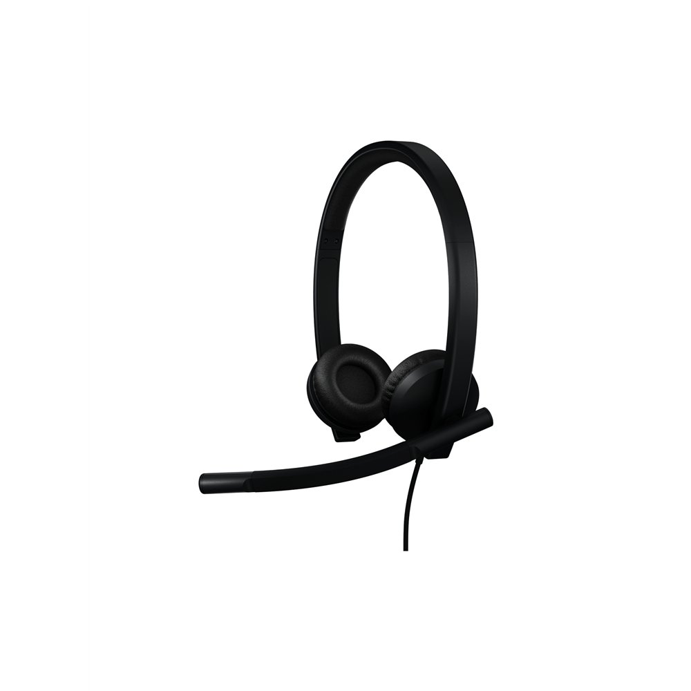 logitech h570e auriculares alámbrico diadema oficina/centro de llamadas usb tipo c negro