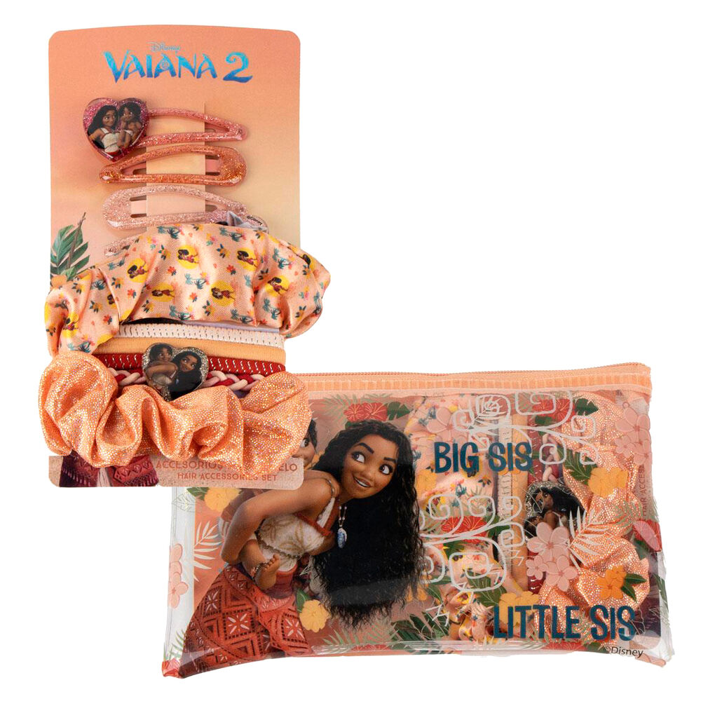 set belleza accesorios vaiana moana disney