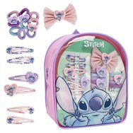 set belleza mochila stitch disney