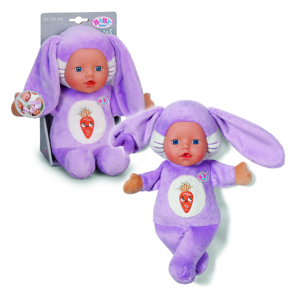muñeco conejito divertido baby born 26cm