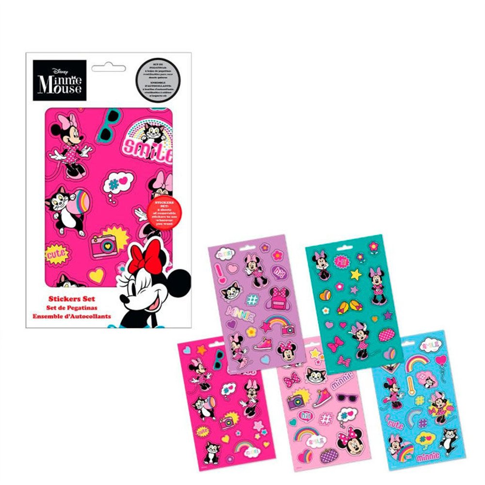 set pegatinas minnie disney