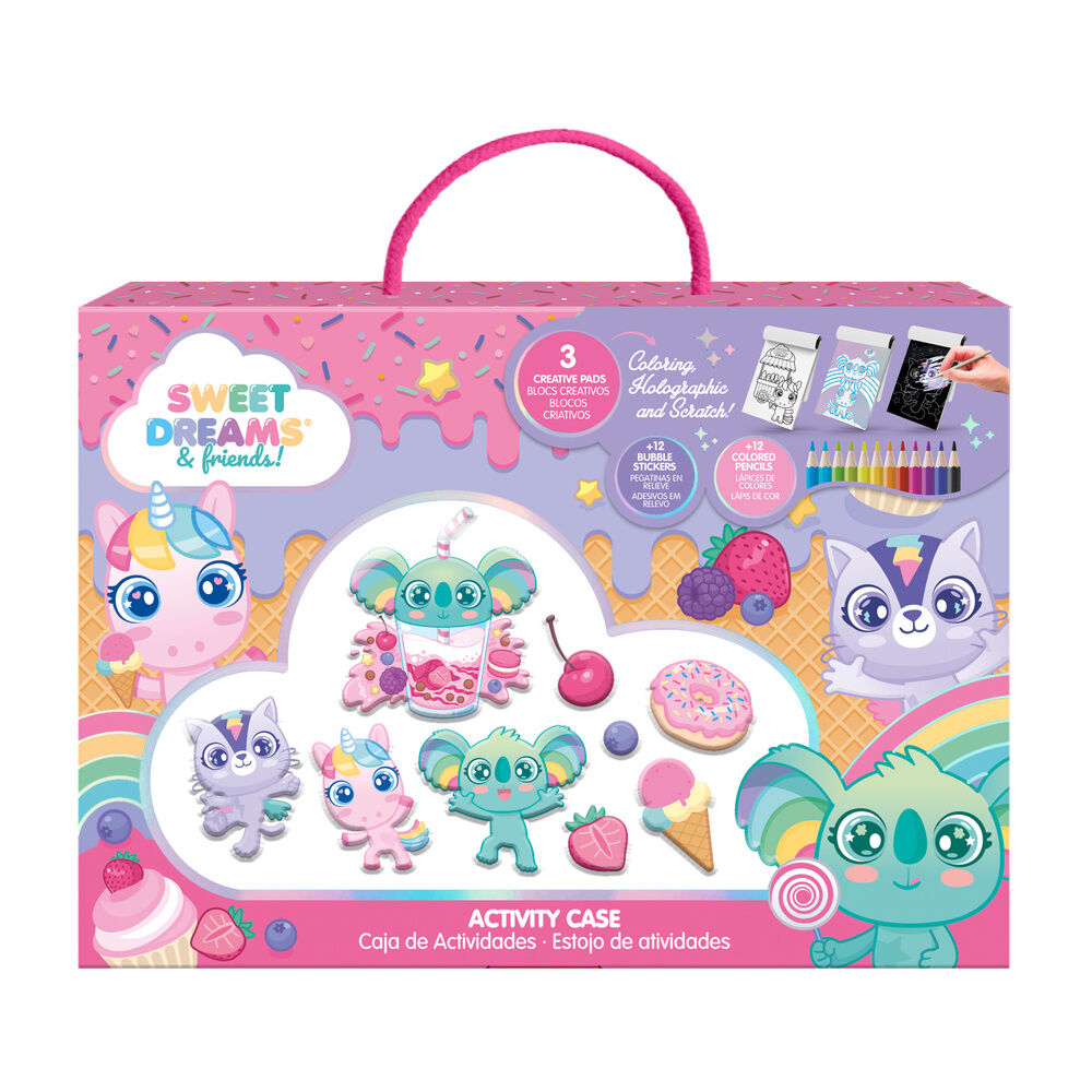 maletin actividades pegatinas sweet dreams & friends