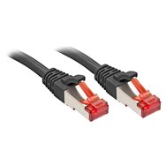 lindy cat6 s/ftp 0.3m cable de red negro 0,3 m s/ftp (s-stp)