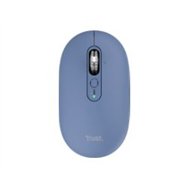 ratón trust seron rf wireless/bluetooth azul (26020)