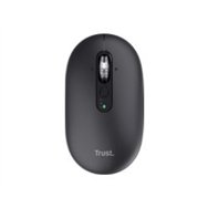 ratón trust seron rf wireless/bluetooth negro (26018)