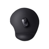 alfombrilla trust bigfoot xl con reposamuñecas (23728)