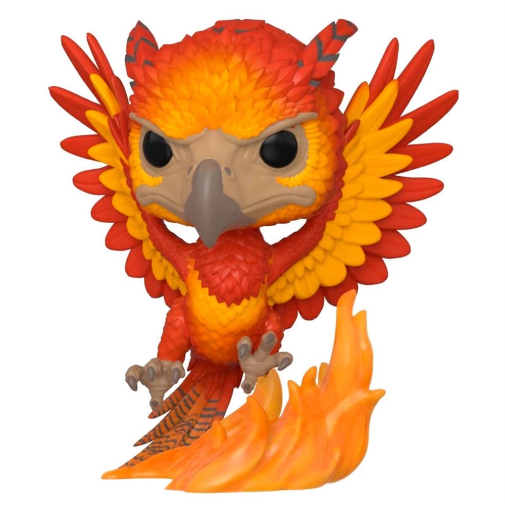 figura pop harry potter fawkes