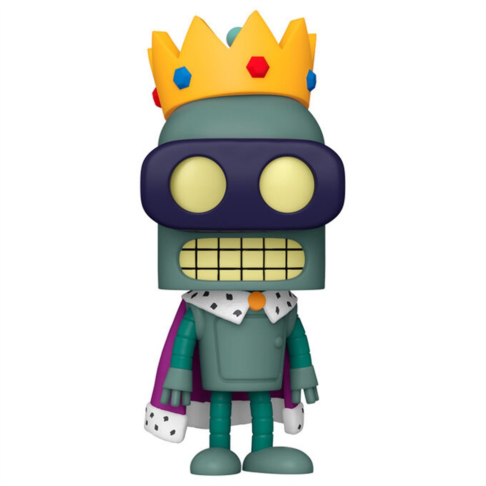 figura pop futurama super king bender