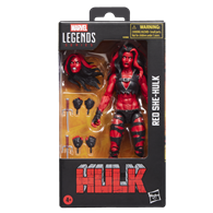 figura hulka roja she-hulk marvel legends 15cm