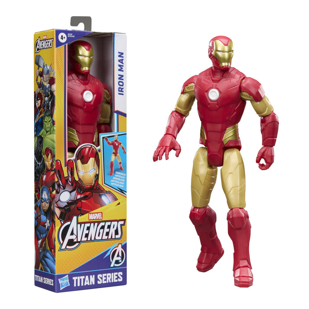 figura iron man titan series los vengadores avengers marvel 30cm