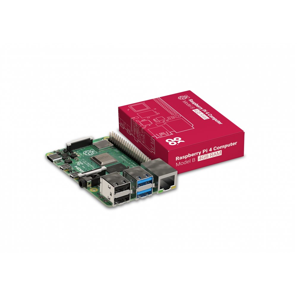 raspberry pi 4 caja oficial rojo blanco 1876751