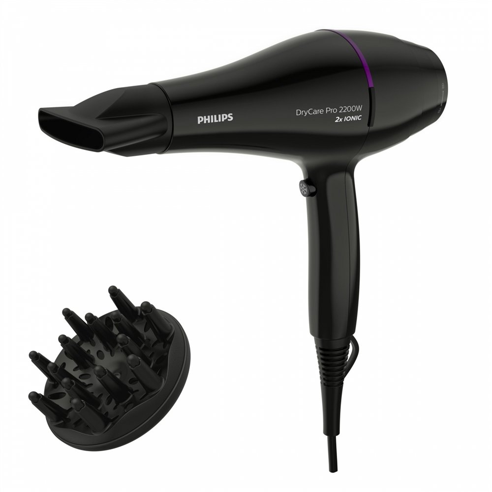 philips drycare secador pro con motor ac de 2200w de potencia de secado