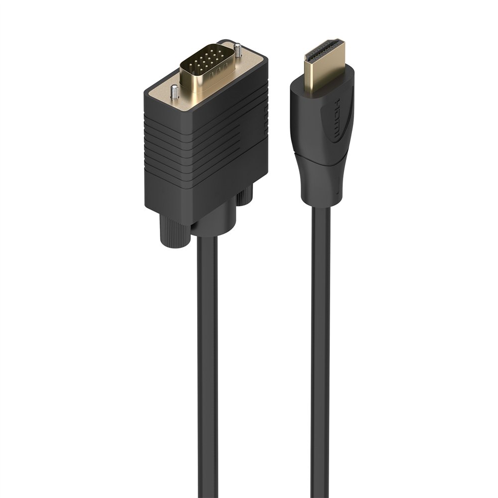aisens cable conversor hdmi a svga, hdmi a/m-svga/m, negro, 1.0m