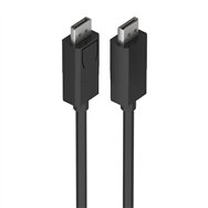 aisens cable displayport ccs v1.4 8k@60hz, dp/m-dp/m, negro, 0.6m