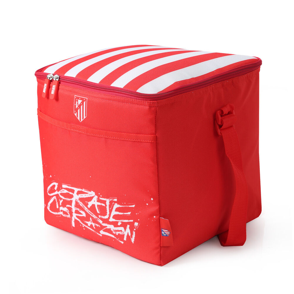 bolsa porta alimentos termica plegable atletico de madrid 20000ml