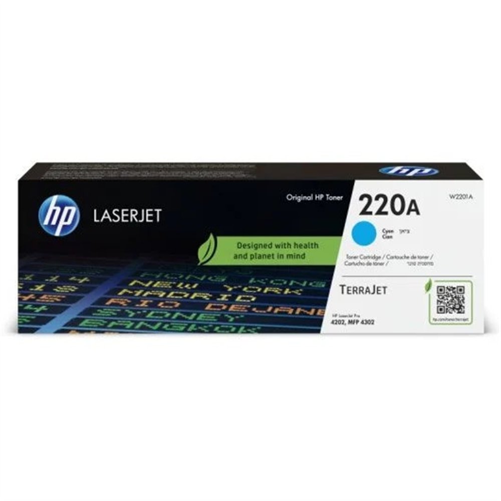 toner hp w2201a 220a cyan