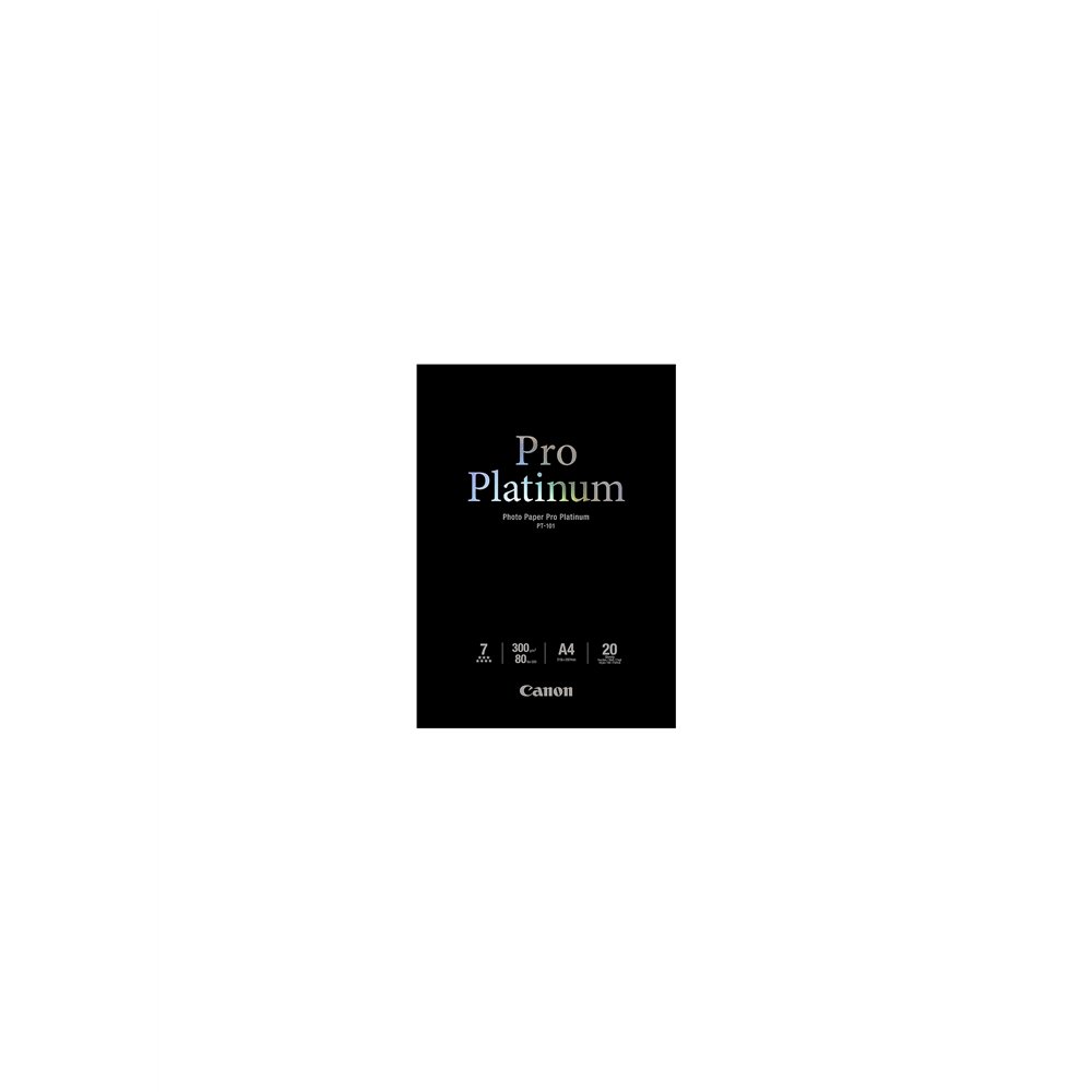 papel fotografico canon pt-101 negro de alto brillo 2768b016