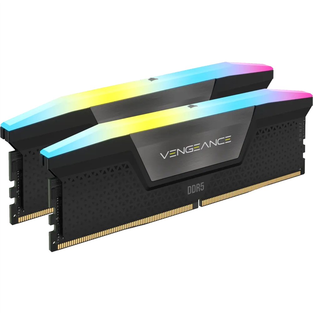 corsair vengeance rgb cmh32gx5m2e6000c36 módulo de memoria 32 gb 2 x 16 gb ddr5 6000 mhz