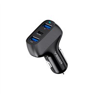 veger cargador mechero coche 2x usb-a 1 x usb-c carga rapida 20w
