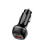veger cargador coche usb-a y usb-c 51w pd30w + qc18w