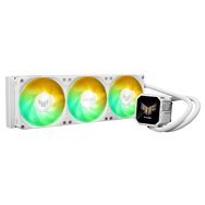 asus tuf gaming lc iii 360 argb lcd white edition procesador sistema de refrigeración líquida todo en uno 12 cm blanco 1 pieza(s