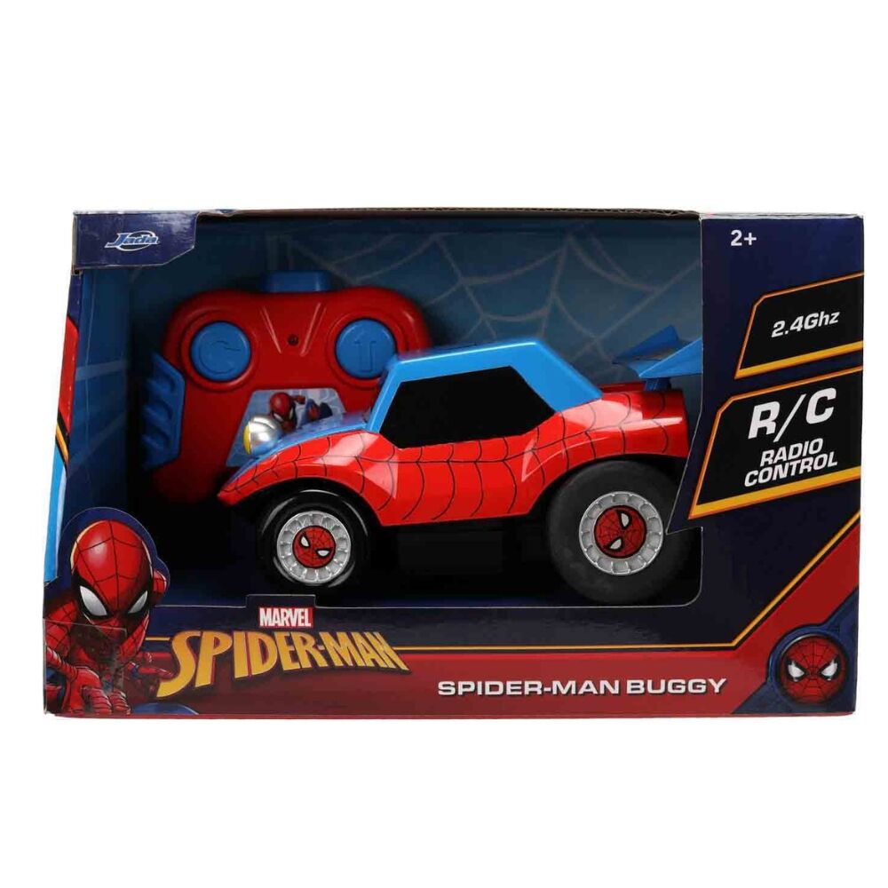 coche radio control buggy spiderman marvel