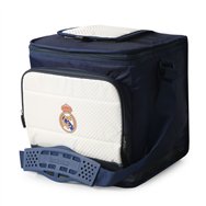bolsa porta alimentos plegable real madrid