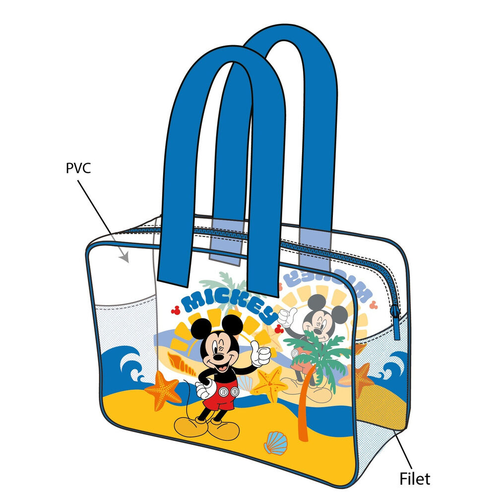 bolsa playa mickey disney