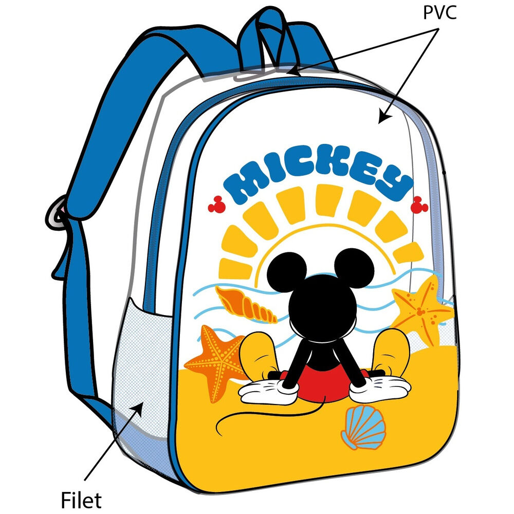 mochila mickey disney 31cm