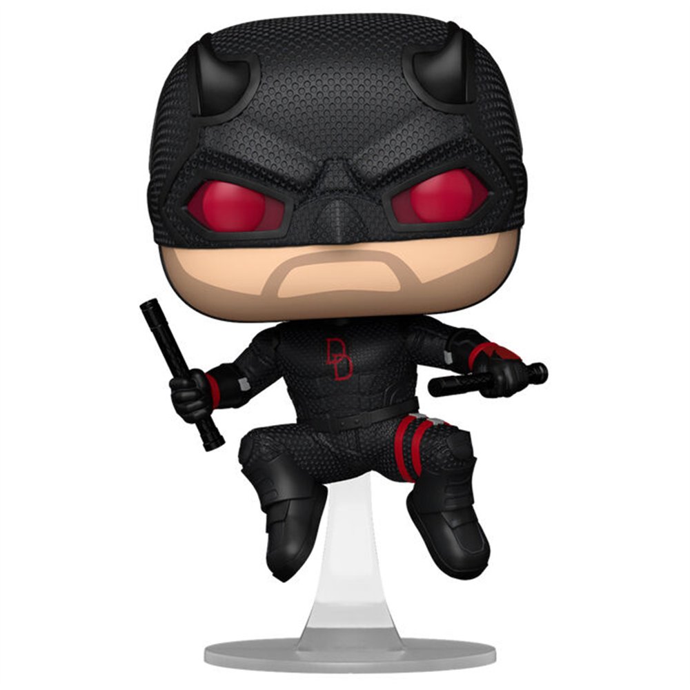 figura pop marvel daredevil born again daredevil black suit