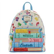 mochila libros clasicos princesas disney loungefly 26cm