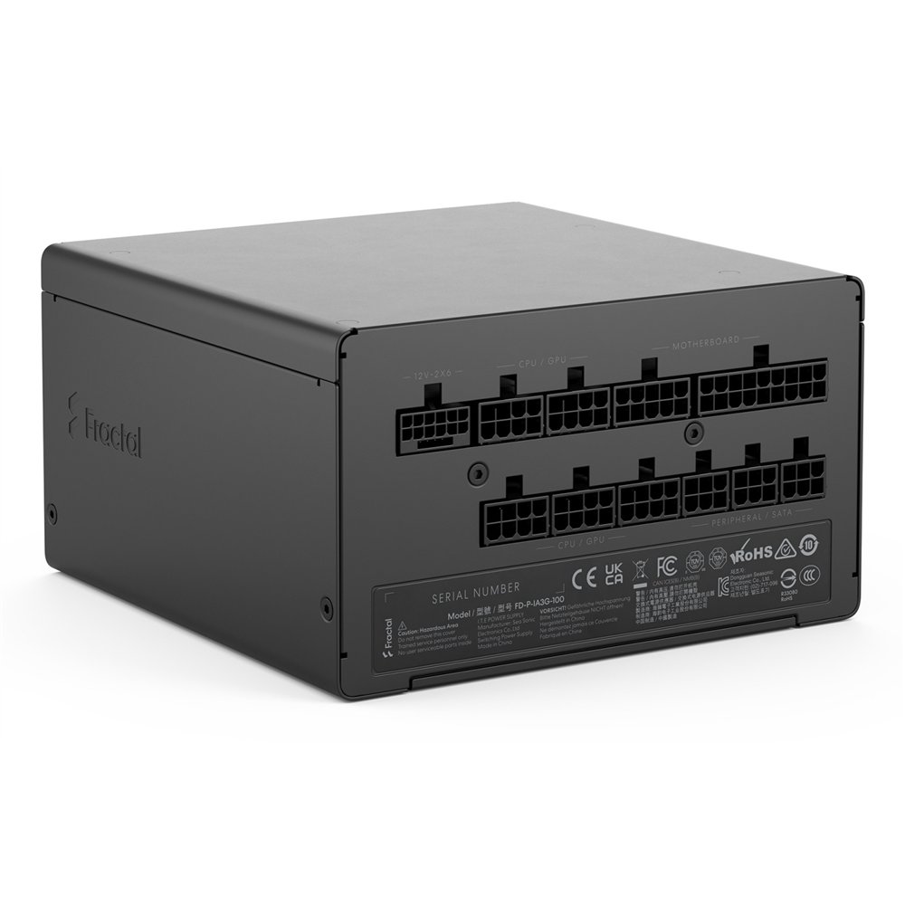 fractal design ion 3 gold 1000w unidad de fuente de alimentación 24-pin atx atx negro
