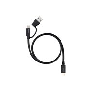 nanocable 10.01.4802 cable usb usb 3.2 gen 2 (3.1 gen 2) 2 m usb a/usb c usb c negro