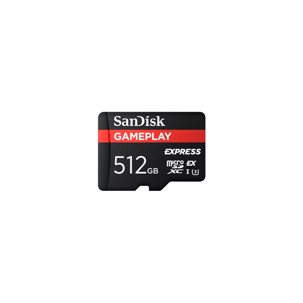 sandisk gameplay express microsd 512gb uhs-i clase 10