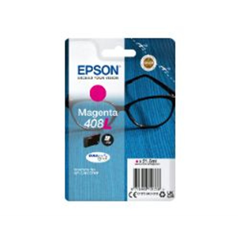 tinta epson 408l magenta 21.6ml 1700 pág (c13t09k34010)