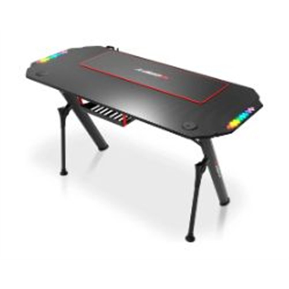 mesa gaming drift dz175 rgb negra (drdz175rgb)