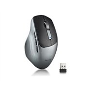 ratón ngs rf wireless/bt 1600dpi negro/gris (lush-rb)