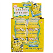 figura sorpresa f.u.n. food squarepants bob esponja surtido