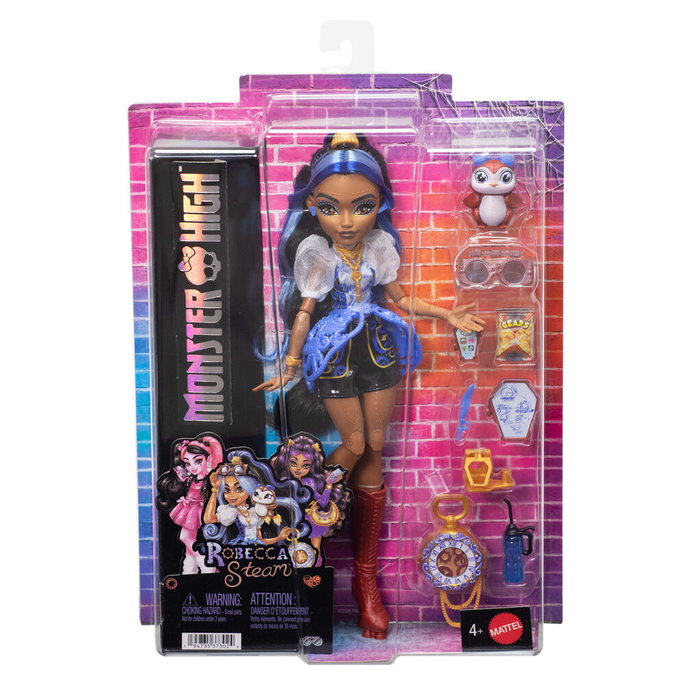 muñeca robecca steam monster high