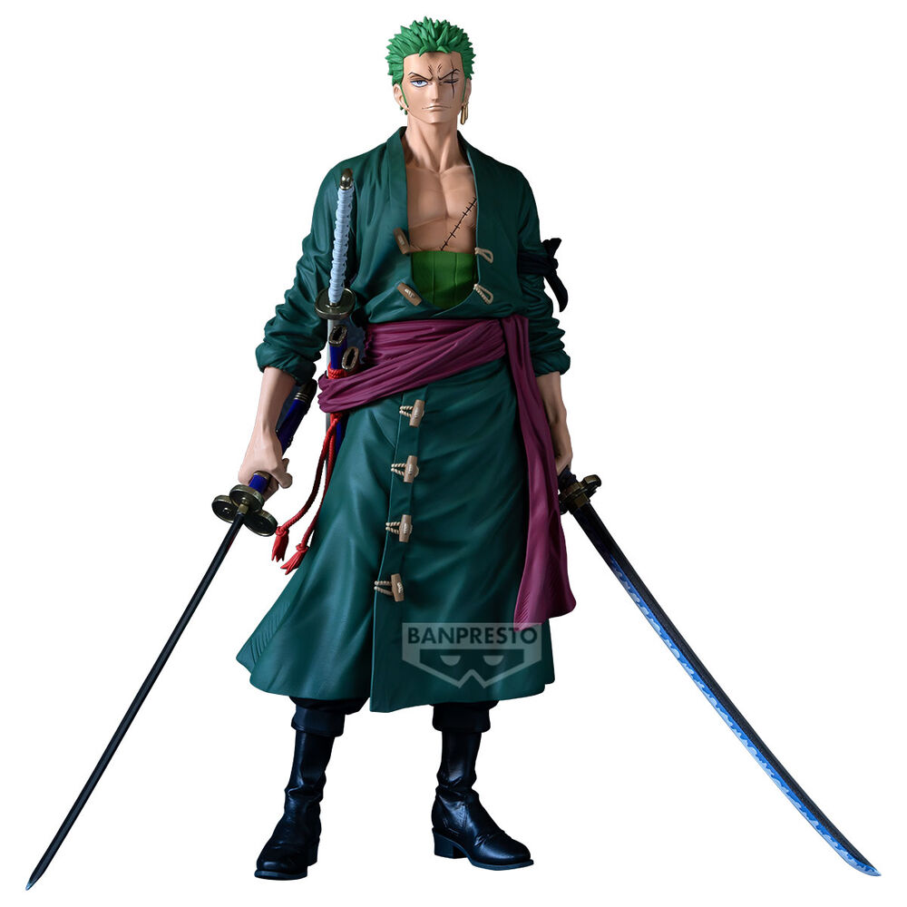 figura roronoa zoro premium the anime one piece 30cm
