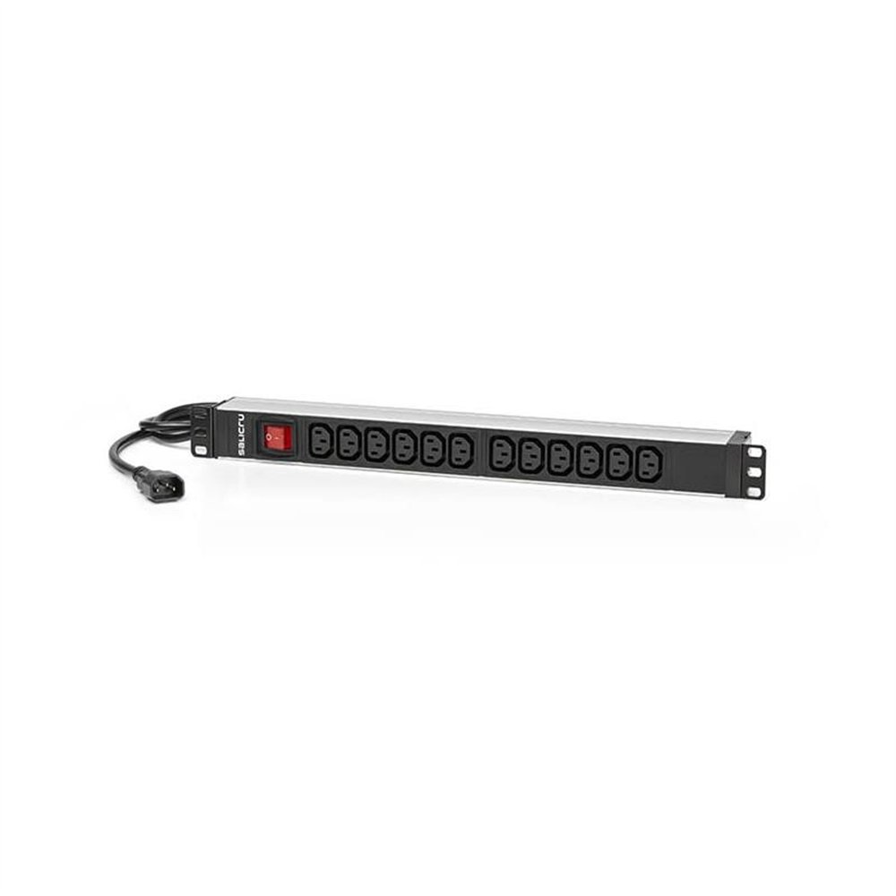 pdu tipo regleta salicru de 12 tomas c13/c14 con interruptor